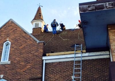 roof-installation-by-roofers-in-church